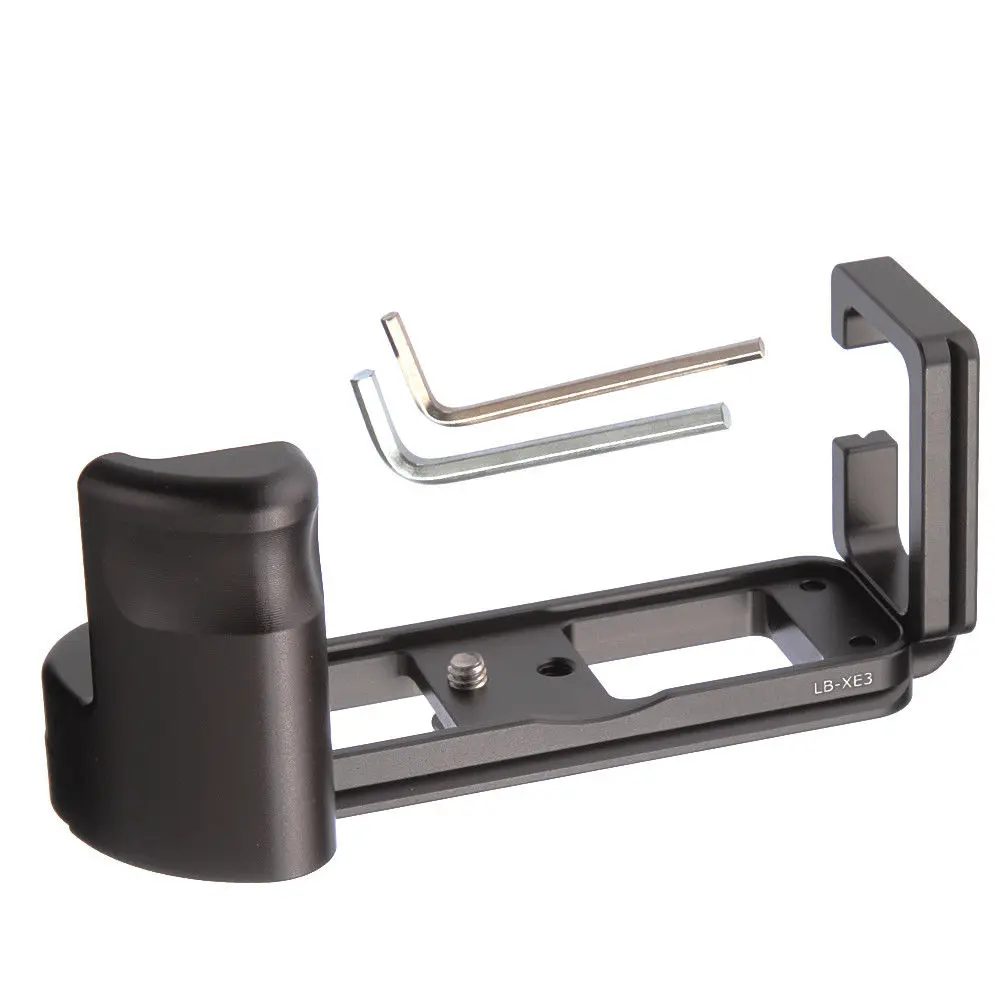 Alluminio Lb-Xe3 Qr Rilascio Rapido L Piatto Di Staffa Grip Holder Per Fujifilm Fuji X-E3 Xe3 Macchina Fotografica
