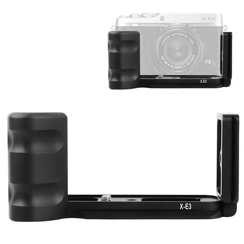 Metal Quick Qr Release L Plate Staffa Hand Grip Per Fuji Fujifilm Mirrorless X-E3 Xe3 Camera Arca-Swiss Standard Rrs Clamp