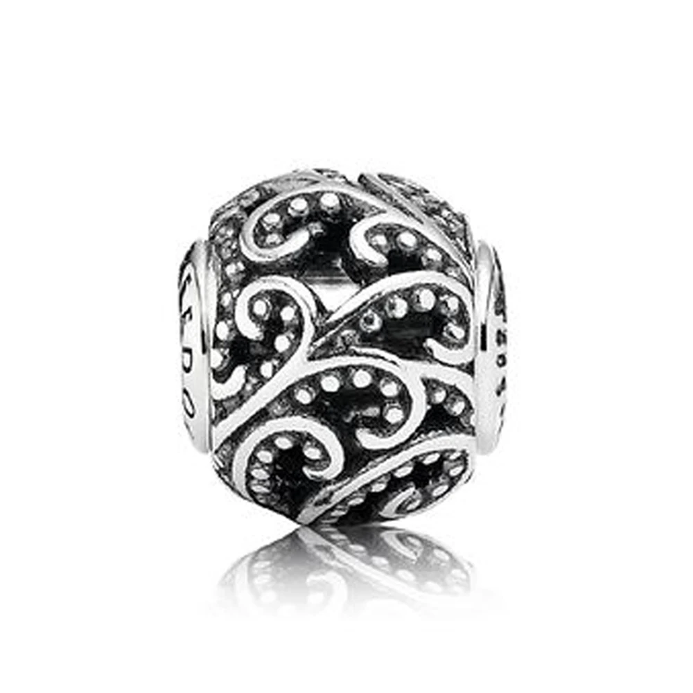 Autentico 925 Sterling Silver Bead Essence Freedom Charm Fit Pandora Women Essence Series Bracciale Bangle Gift Gioielli Fai Da Te