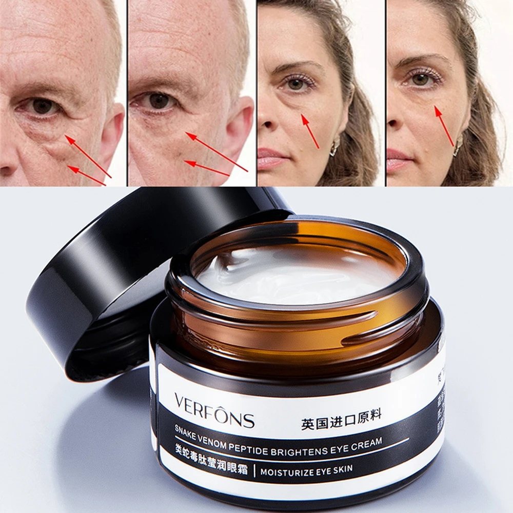 Verfons Snake Venom Like Peptide Eye Cream Linea Sottile Da Donna Eye Circle Remove Pouch Eye Lift Care Idratante Essence Eye Crema
