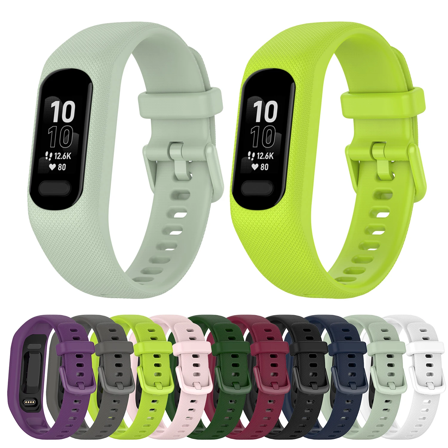 Per Garmin Vivosmart 5 Cinturino Da Polso Sillicone Activity Fitness Tracker Smartwatch Fascia Di Ricambio