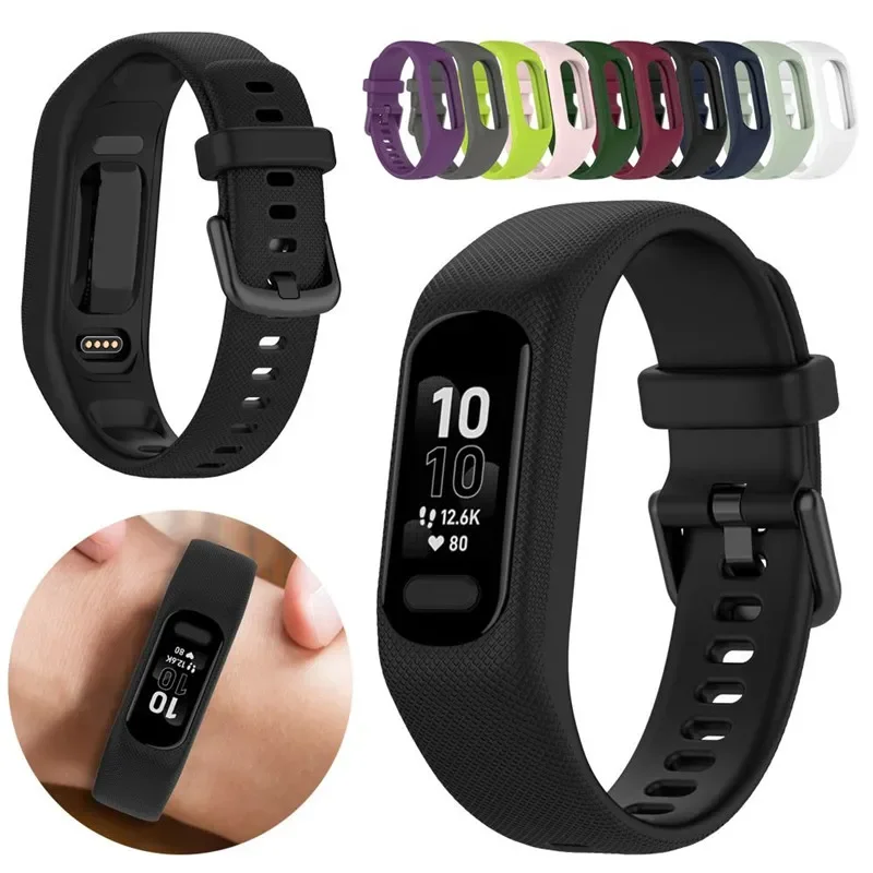 Cinturino Di Ricambio Per Cinturino Sportivo Con Cinturino In Gomma Garmin Smart 5 Per Garmin Vivo Smart 5 Smart Watch