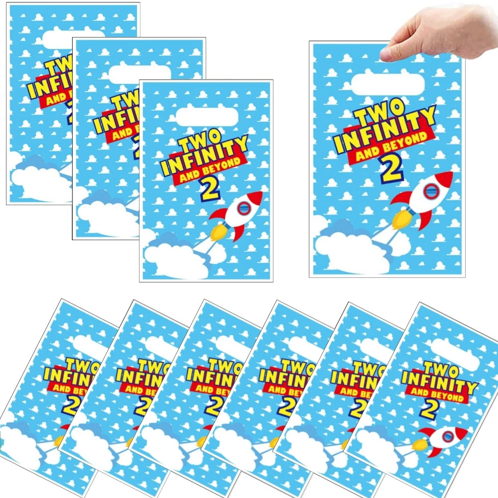 Toy Story Gift Bags Forniture Per Feste Di Compleanno Toy Inspired Story Candy Bags For Kids Boys Girls Cake Table Decorations Baby Shower
