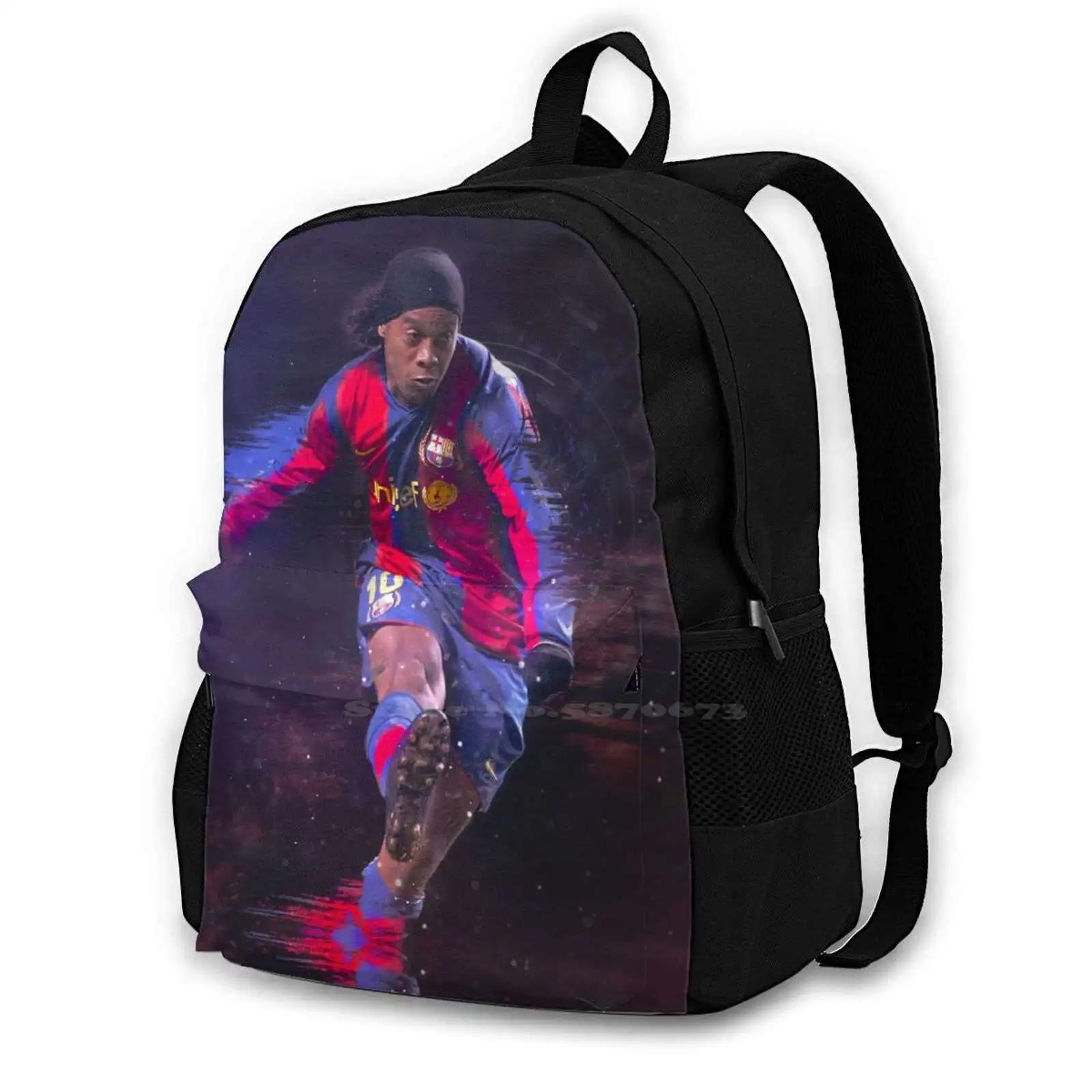 Borse Da Scuola Ronaldinho Per Ragazze Adolescenti Borse Da Viaggio Per Laptop Ronaldinho Soccer Football Club Soccer Barca Ella Brazil Ronaldiino