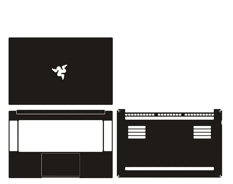 3Pcs Skin Sticker Pellicola Protettiva A Copertura Totale Per 2020 2021 Razer Blade 15 2018 2019 Blade Stealth 13 2020 Blade 17 14 2021