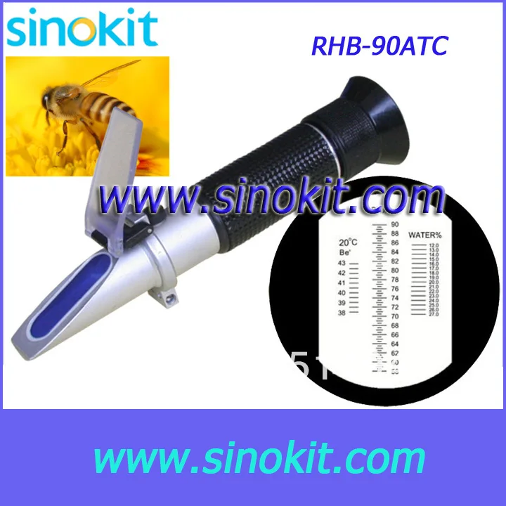 Commerci All'Ingrosso Senza Calibrazione Olio Brix E Miele Rifrattometro Portatile Rhb-90Tatc