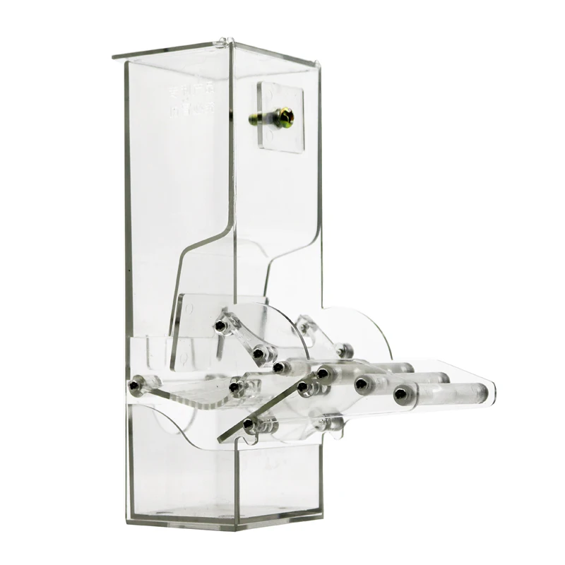 1 Pz Feeder Bird Mangiatoie Automatiche Cibo Per Uccelli Ontainer Mangiatoie Per Uccelli Per Piccioni Pappagallo Starling Pet Birds Dispositivi Di Ali