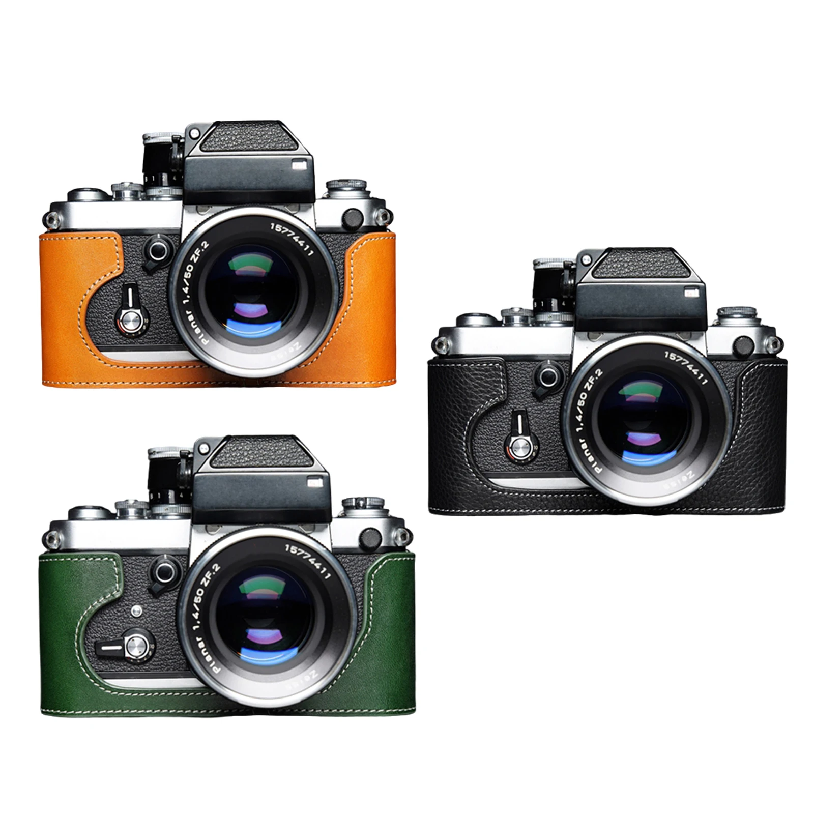Custodia Mezza Fotocamera Retrò In Vera Pelle Per Nikon F2 F2A F2As F Fa Custodia Per Fotocamera Di Alta Qualità Dal Design Semplice E Vintage