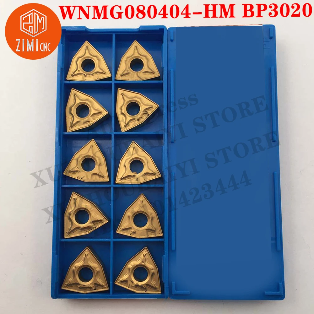 Wnmg080404-Hm Bp3020 Wnmg080404-Hm Inserti In Carburo Inserti Per Tornitura Utensili Da Taglio Cnc Tornio Per Metalli Meccanico Lame Per Tornio Da Tag