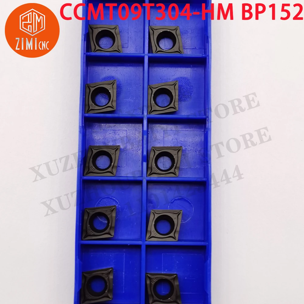 Ccmt09T304-Hm Bp152 Ccmt09T304-Hm Inserti In Carburo Tornio Per Metalli Strumento Cnc Lame Per Tornio Taglio Meccanico Inserti Per Tornitura