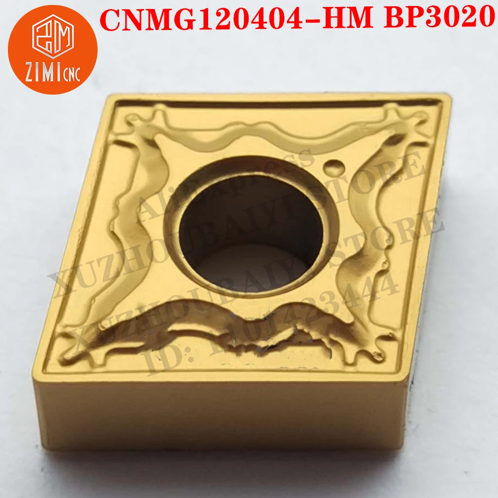 Cnmg120404-Hm Bp3020 Cnmg120404-Hm Inserti In Carburo Strumento Di Tornitura Meccanico Strumento Cnc Lame Per Tornio Da Taglio Tornio Per Metalli Stru