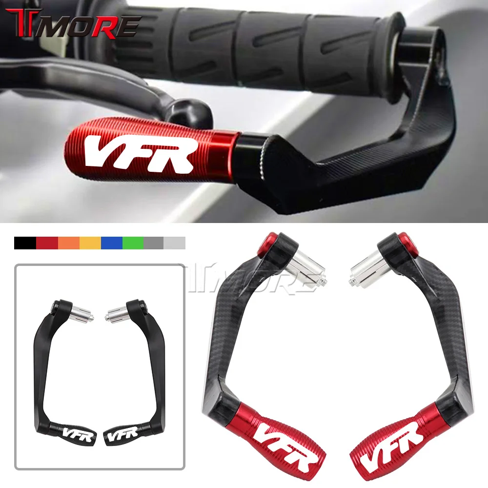 For Honda Vfr750 Vfr800 Vfr 750 800 Motorcycle Universal Handlebar Grips Guard Brake Clutch Levers Handle Bar Guard Protector