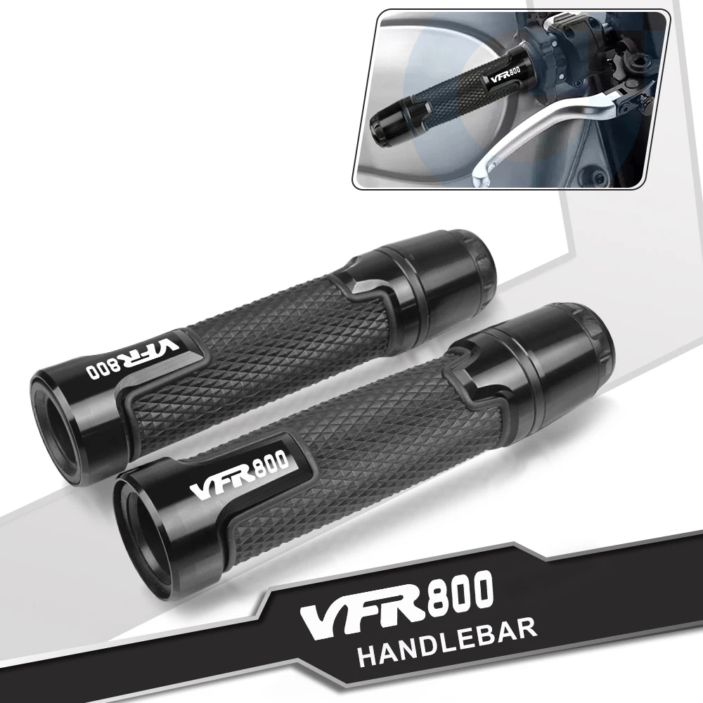 For Honda Vfr800 2002-2004 Vfr 800 2003 Vfr-800 Motorcycle Aluminum Accessories Anti-Skid Scooter Handle Bar Grips Handlebar