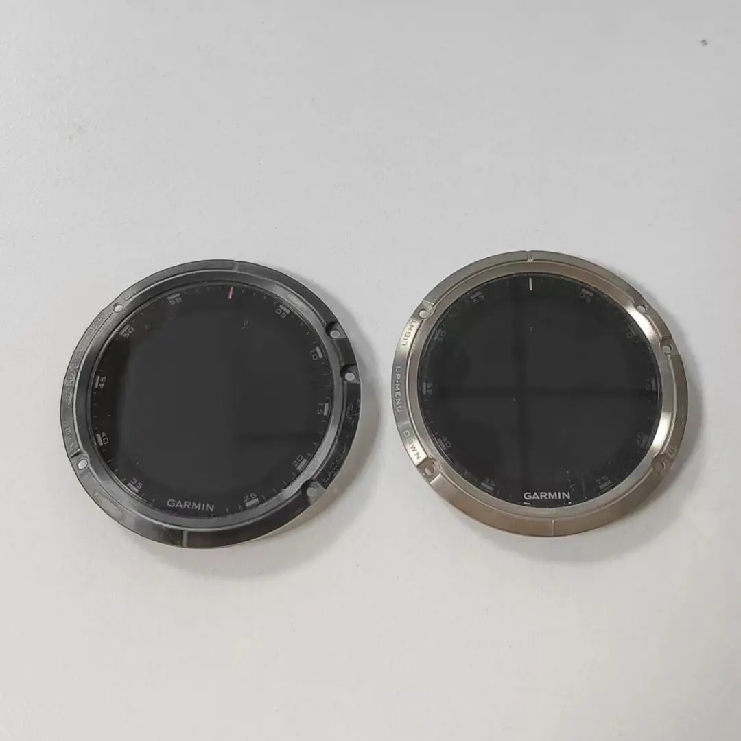 Schermo Lcd Argento/Nero Per Garmin Fenix 5 Plus Sapphire Fenix 5 Plus Schermo Lcd Zaffiro Riparazione Parte Gps Multisport