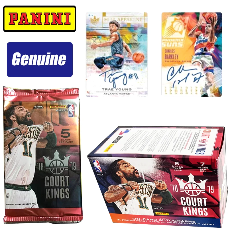 Panini 2018-19 Court Kings Basket Star Blind Box Collection Card Natale Regalo Di Compleanno Gioco Giocattoli Confezione Singola Scatola Intera