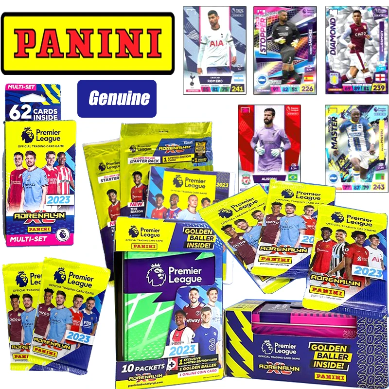 Panini 2023 Football Premier League Rare Star Game Toys Collection Card Boxed Single Pack Regalo Di Compleanno Di Natale