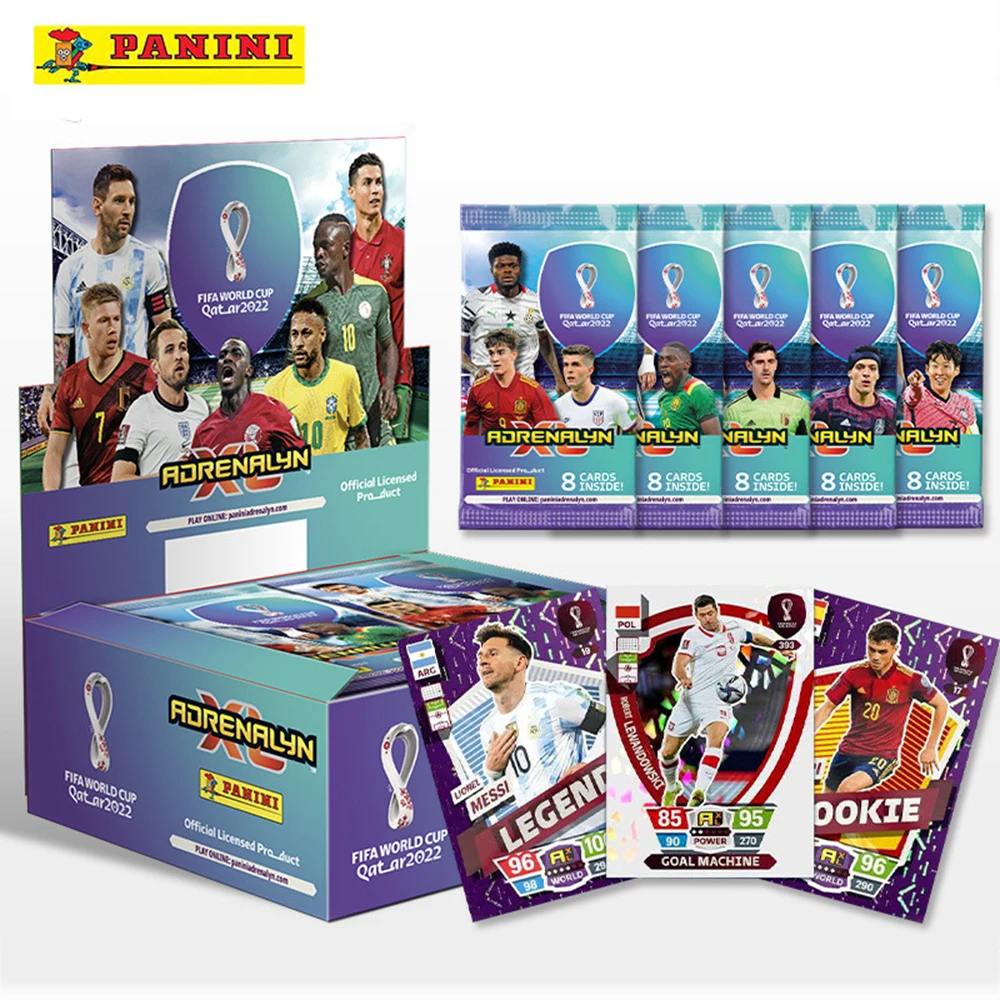 Panini Qatar World Cup Foot Ball Carte Da Collezione Super Star Premier League Golden Ballers Soccer Star Carte A Ventaglio In Edizione Limitata