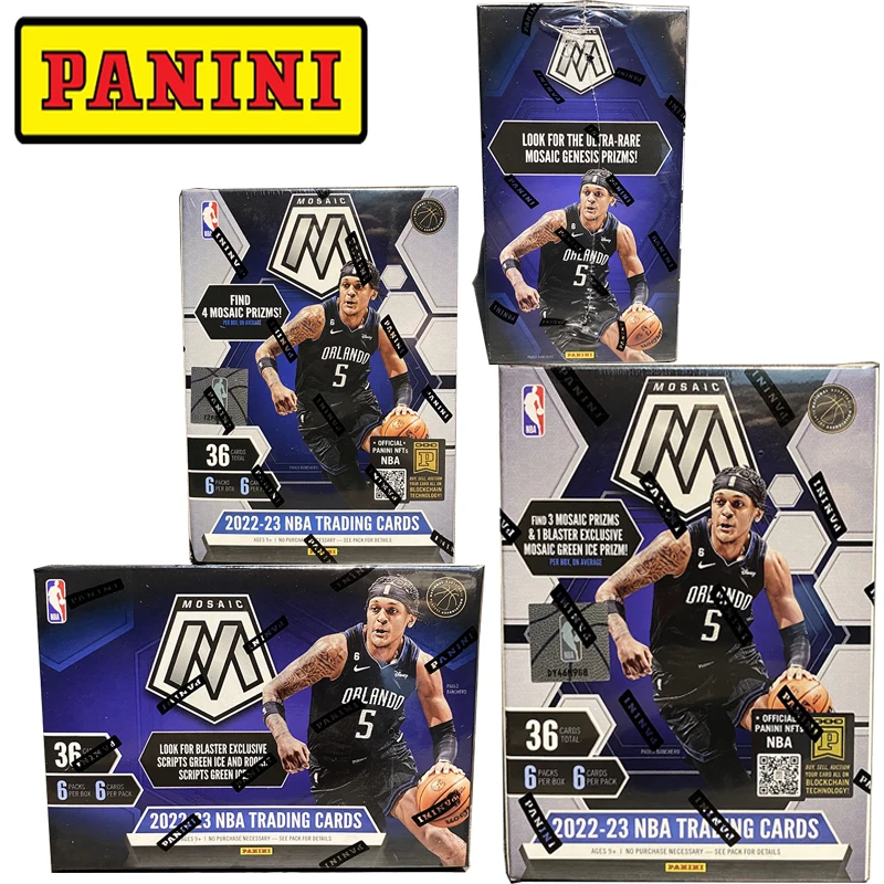 22-23 Panini Mosaico Blaster Basket Nba Rare Star Collection Card Natale Regalo Di Compleanno Gioco Giocattoli Intera Scatola