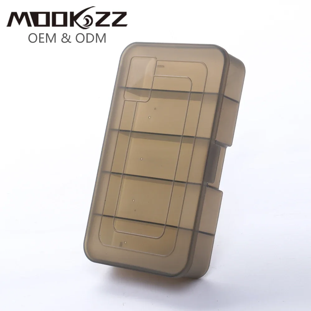 Mookzz Fishing Lure Boxes Tackle Box Large Storage Double Sided Open Case Scomparti Contenitore Esche Gear Accessori Set Pesc