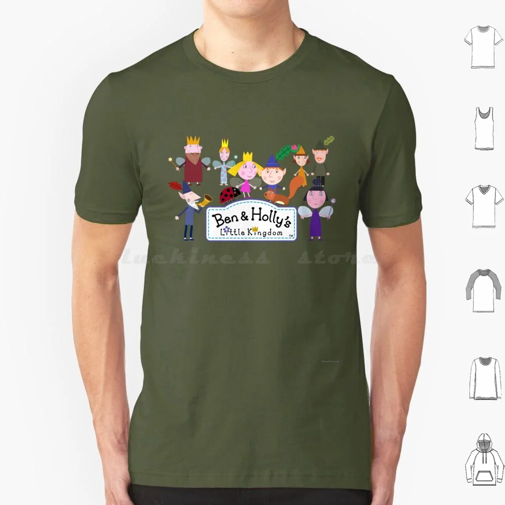 Ben And Holly'S T Shirt Cotton Uomo Donna Stampa Fai Da Te Ben E Holly Holly E Ben Ben Ben Holly Animation Animated Anime Netflix