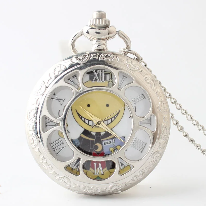 Anime Periferiche Orologi Da Tasca Collezione Vintage Charm Fashion Chain Collana Pendente Steampunk Pocket & Fob Chain Watches