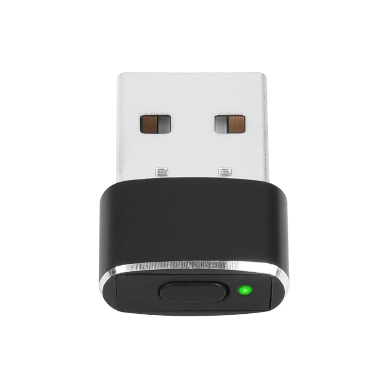 Dispositivo Simulatore Clicker Plug & Play Portatile Wireless Usb Mouse Mover 2400 Dpi Dropship