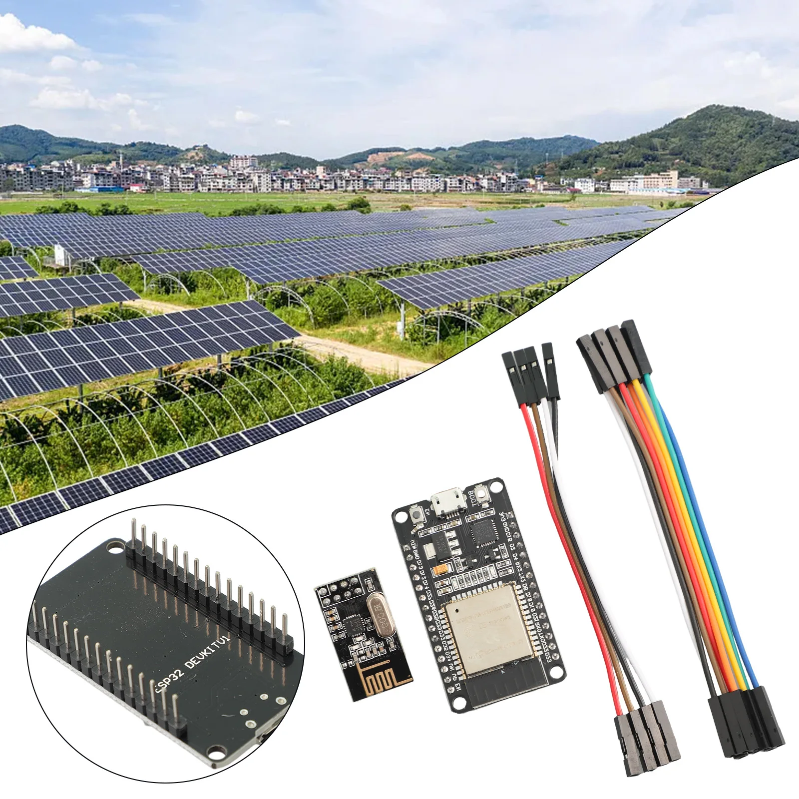 Opendtu Per Hoymiles Kit Fai Da Te Plug-And-Play Pronto Per Inverter Hoymiles Accessori Solari Ad Alte Prestazioni Ad Ampia Compatibilità