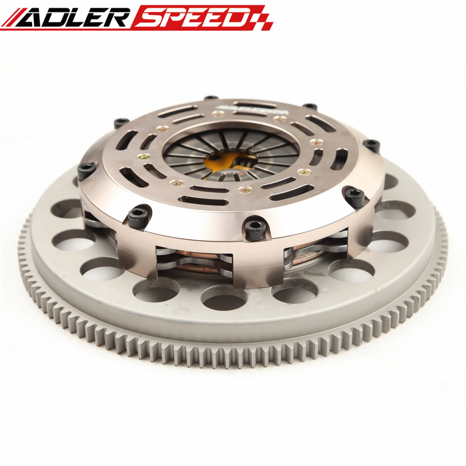 Adlerspeed Race & Street Clutch Twin Disc Frizione Per Nissan Skyline Gtr R32 2.6L Twin Turbo Rb26Dett Dal 1989 Al 1993;