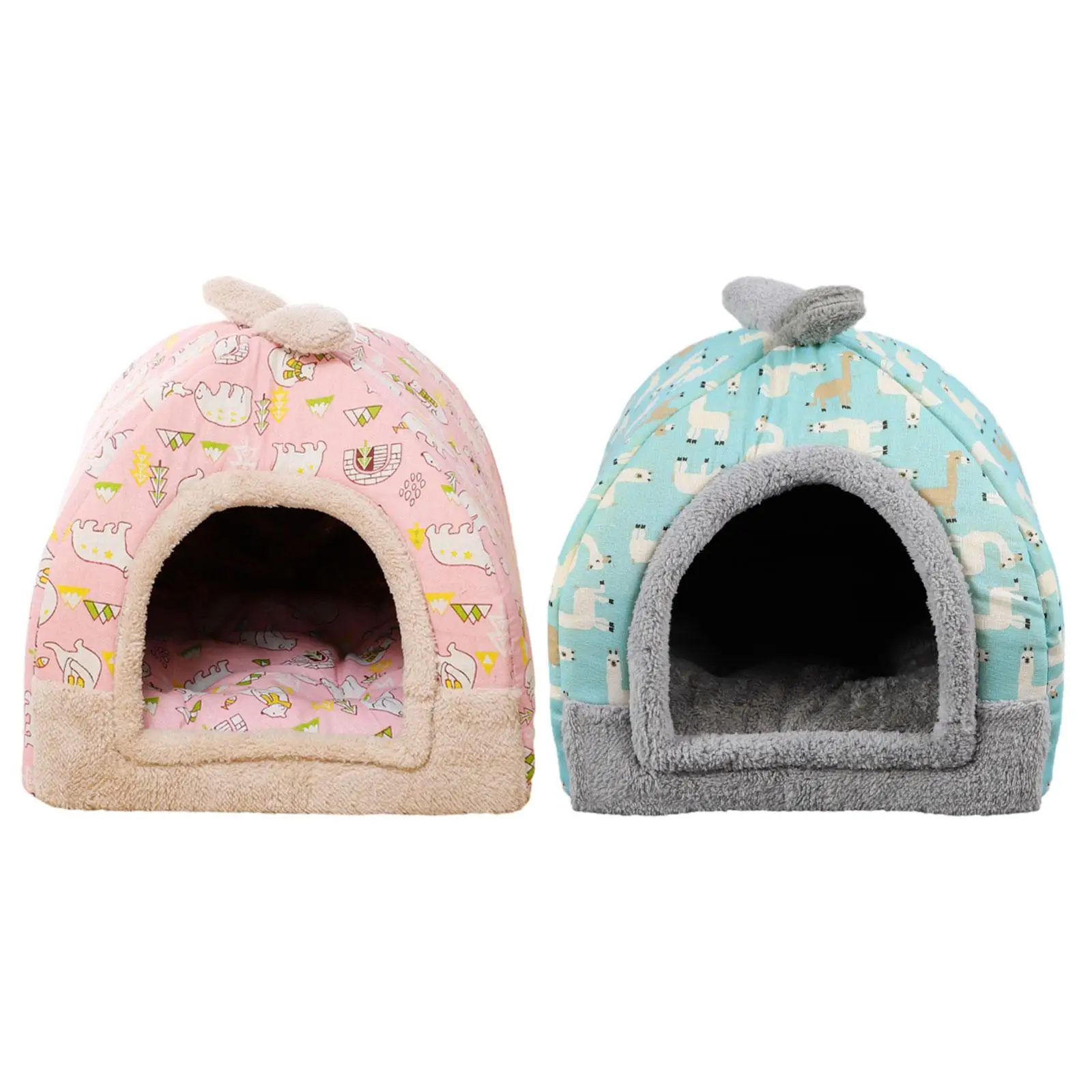 Pet Tenda Cave Bed Self Warming Kennel Lavabile Indoor Snooze Soft Cats Houses Cat Bed For Puppy Cats Chihuahua Barboncino Kitten