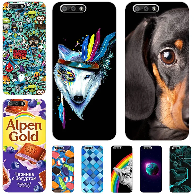 Custodia Morbida In Silicone Scuro Per Asus Zenfone 4 Ze554Kl Cover Per Asus Zenfone 4 Ze554Kl 5.5 "Back Dog Flower Coque