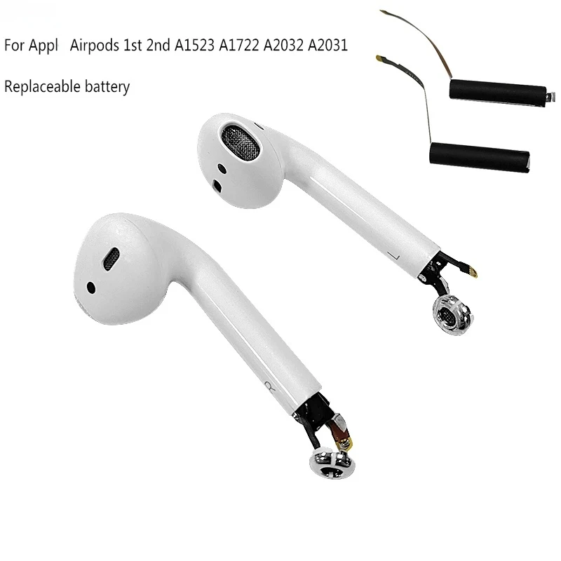 Sostituire La Batteria Per Airpods 1 ° 2 ° A1604 A1523 A1722 A2032 A2031 Air Pod 1 Air Pod 2 Batteria Sostituibile Goky93Mwha1604