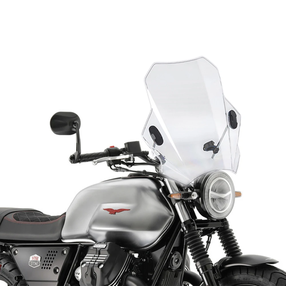 V7 Iii Stone 750 Parabrezza Regolabile Per Moto Per Moto Guzzi V7 Iii Stone 750 V7 Stone 850