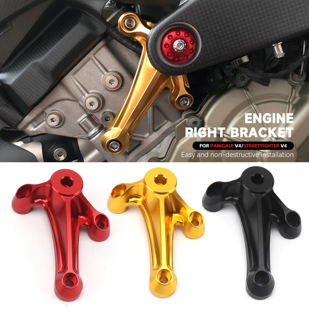 Nuovo Motore Staffa Superiore Destra Per Ducati Streetfighter Streetfighter V4 Panigale Panigale V4 Staffa Di Supporto Motore Moto