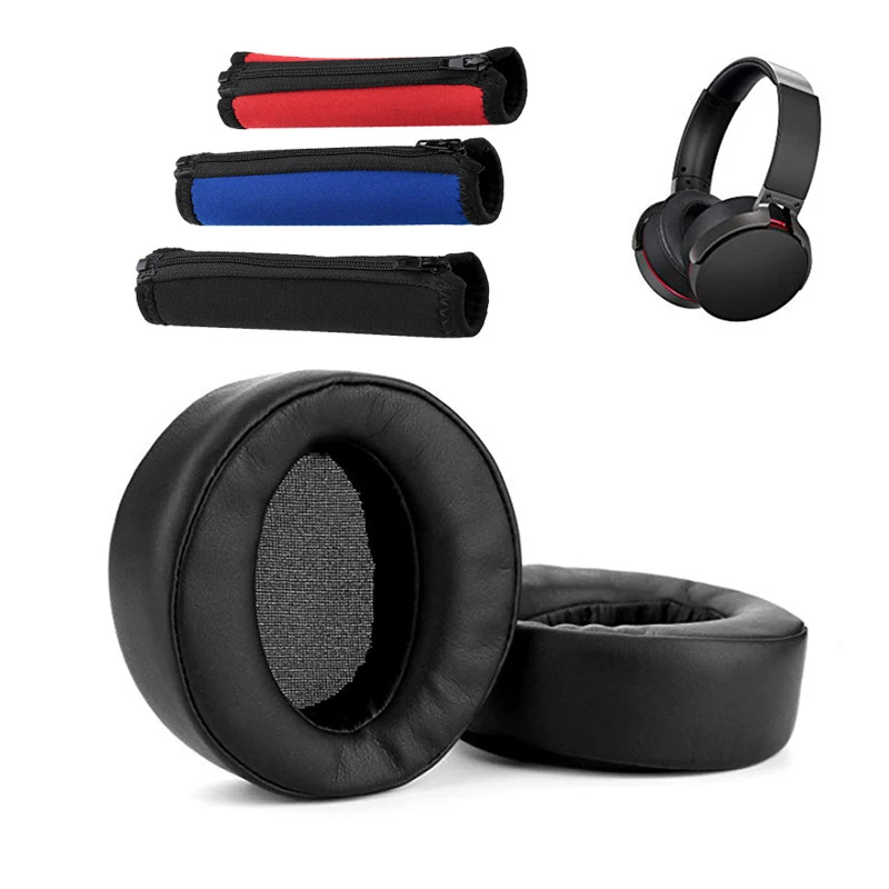 Cuscinetti Di Ricambio Cuscinetti Per Le Orecchie Cuscini Cuffie Per Sony Mdr-Xb950Bt Mdr-Xb950N1 Mdr-Xb950B1 Mdr Xb950Bt Xb950N1 Xb950B1 Cuffie