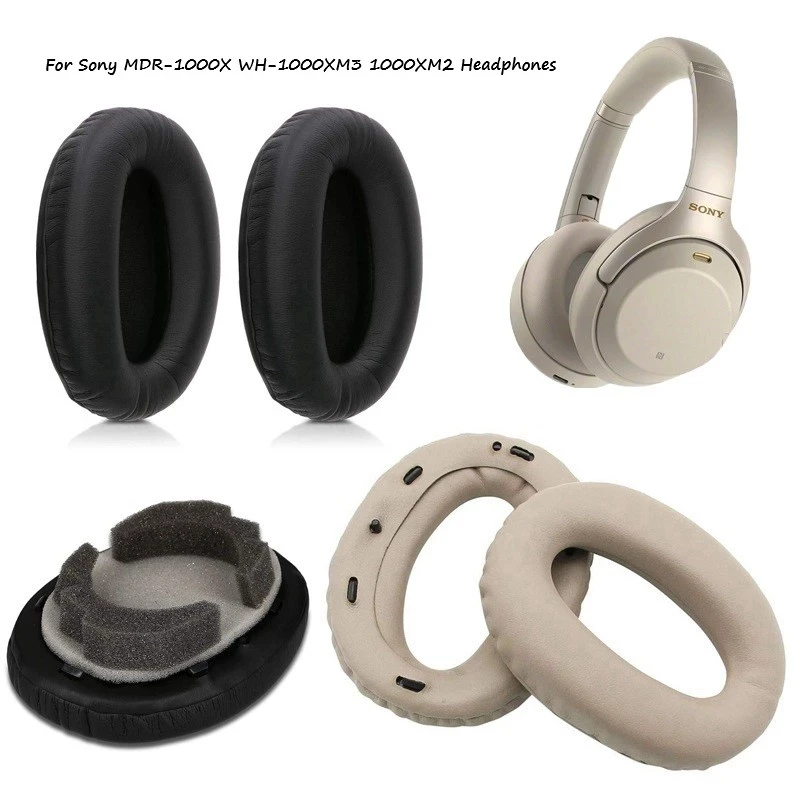Lifever Cuscinetti Auricolari Di Ricambio Per Sony Wh-1000Xm3 Cuffie 1000Xm2 Cuffie Cuffie Cuffie Cuffie Auricolari