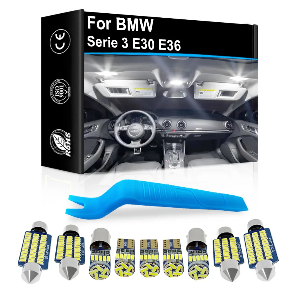 Luce A Led Per Interni Auto Per Bmw E30 E36 1990-2000 Serie 3 Compact Hatchback Coupe Sedan Cabrio Parts Accessori Parte Auto Canbus