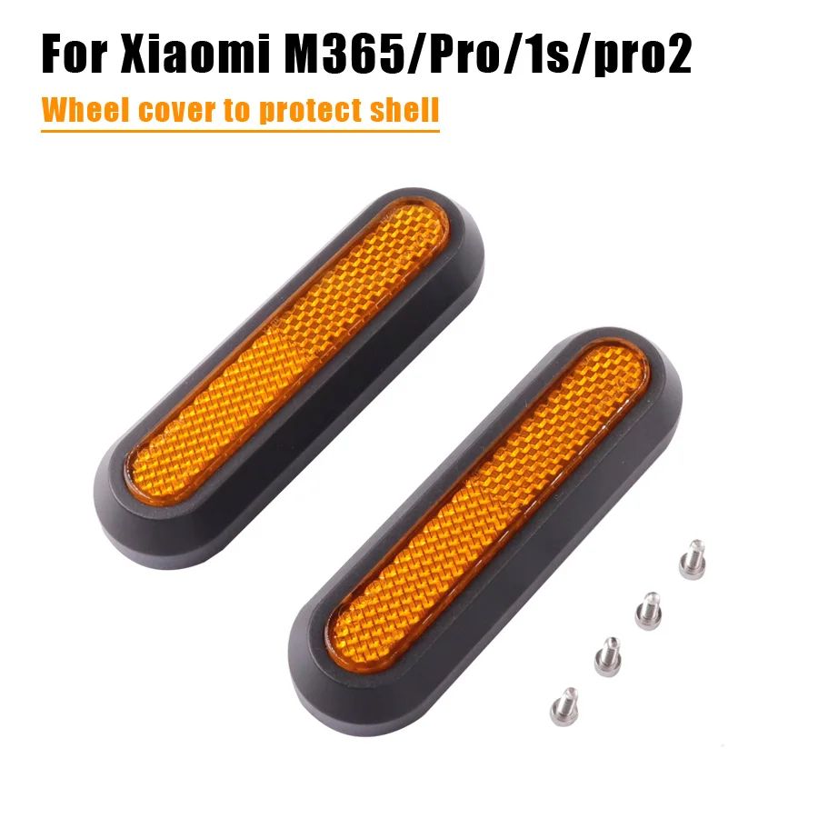 Nuovo Copriruota Protect Shell Per Xiaomi Electric Scooter Pro 2 M365 1S M365 Pro Anteriore Posteriore Sicurezza Parti Riflettenti Accessori