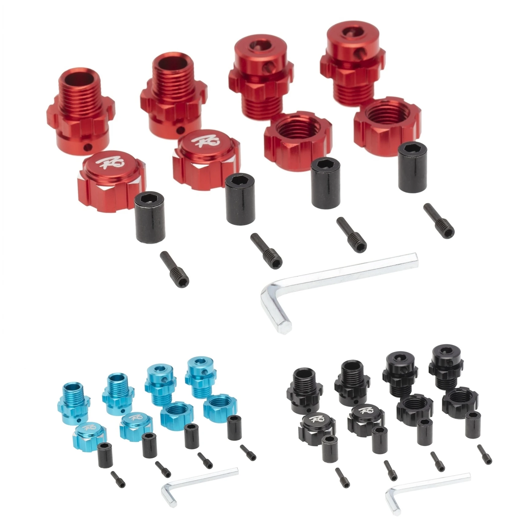 Adattatore Esteso Mozzo Esagonale Ruota Scanalato In Metallo Da 17Mm 5353X Per 1/10 Traxxas E-Revo E-Maxx T-Maxx Summit Revo 3.3 Slayer Pro 4 X4