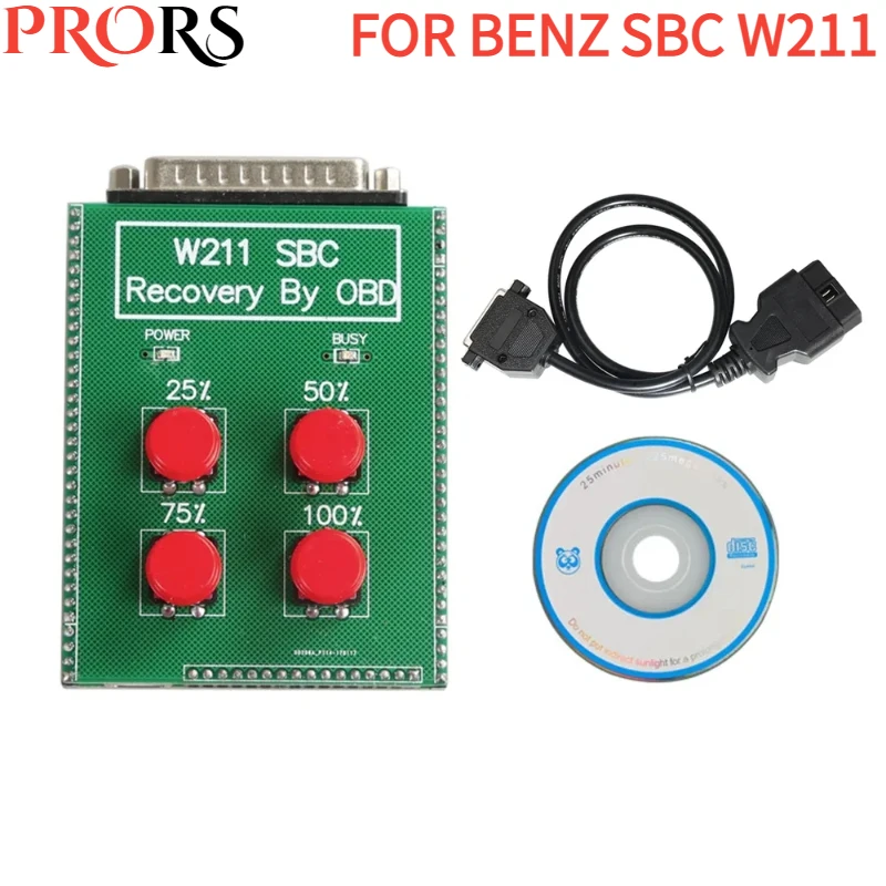 Nuovo W211 Sbc R230 Abs Tool Repair Code C249F Per Mercedes Obd 211 Sbc Reset Tool Per Benz Sbc Repair W211/R230 Abs/Sbc Tool