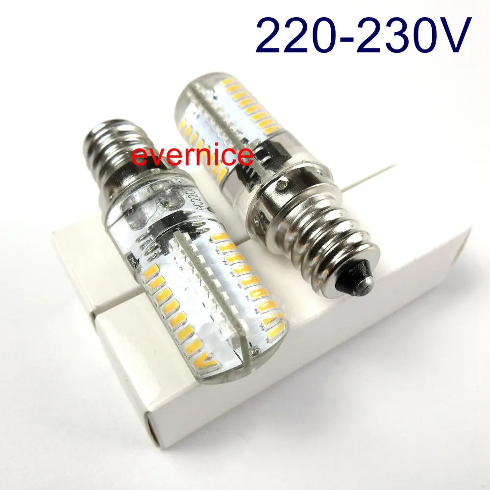 220 V Lampadina 64 Led 7/16 "Vite In Tipo Per Husqvarna Viking Huskystar E20 234