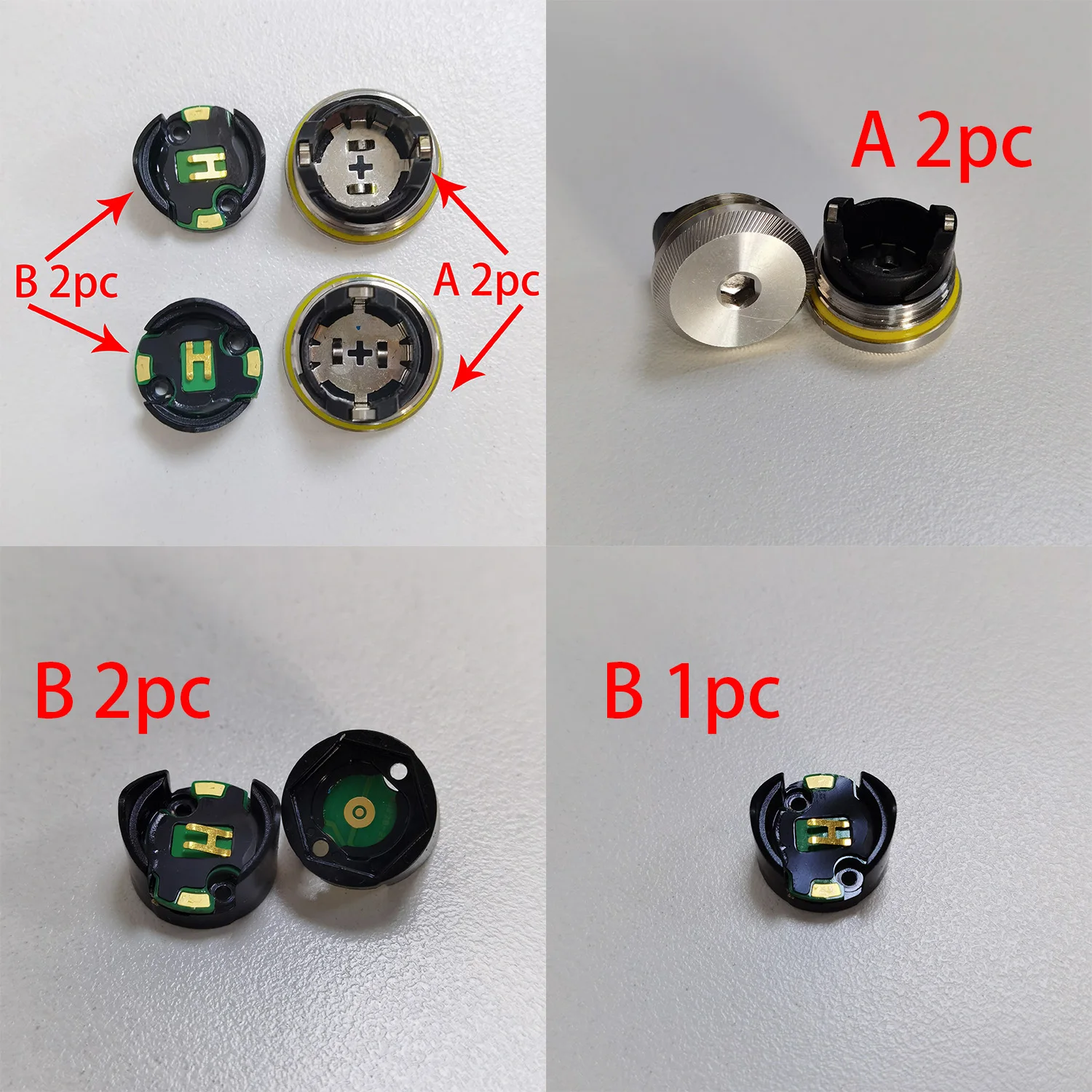 Coperchio Batteria Garmin Vector 3 E Scheda Contatti Batteria Per La Sostituzione Della Riparazione Del Pedale Della Bicicletta Vector 3/Vector 3S
