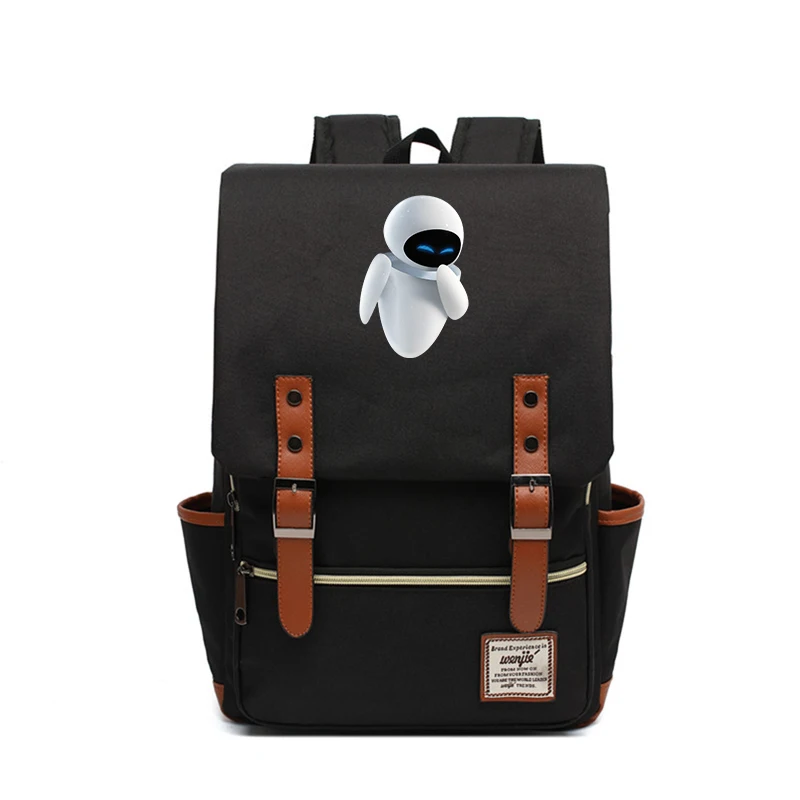 Cartoon Disney Wall-E Robot Backpack Boy Girl School Bag Teenager Laptop Bag Women Men Backpack Casual Travel Rucksack Mochila