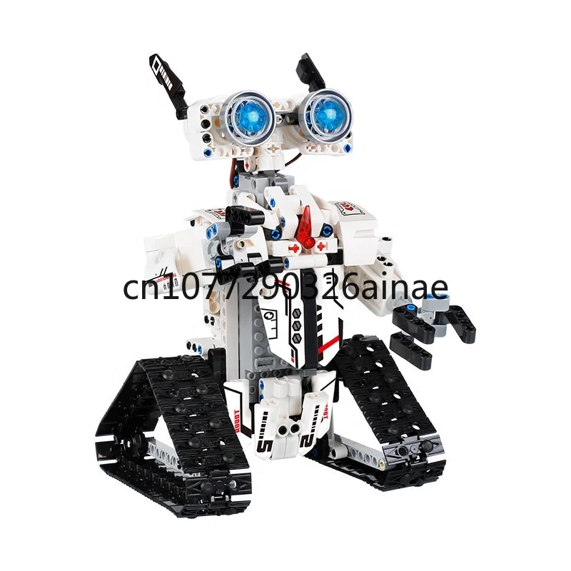 Telecomando Multifunzionale Steam Education Building Blocks Impostazione Wall E Intelligent Track Program Robot Toys