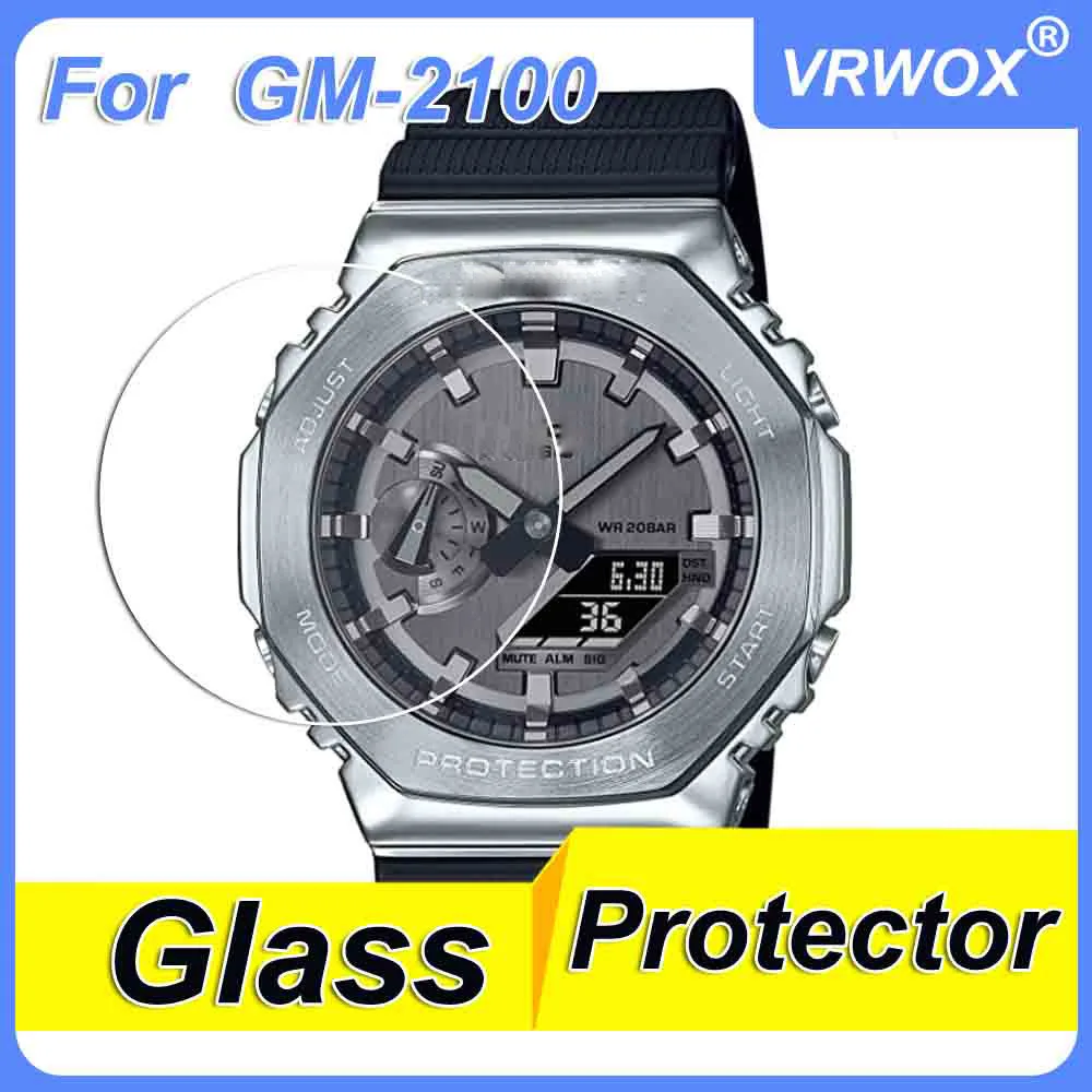 3 Pezzi Per Ga-2100 Ga-2000 Ga-2110 Gm-2100 Gma-S2100 Ga-2200 Ga-B2100 Gma-S2100 Proteggi Schermo In Vetro Temperato