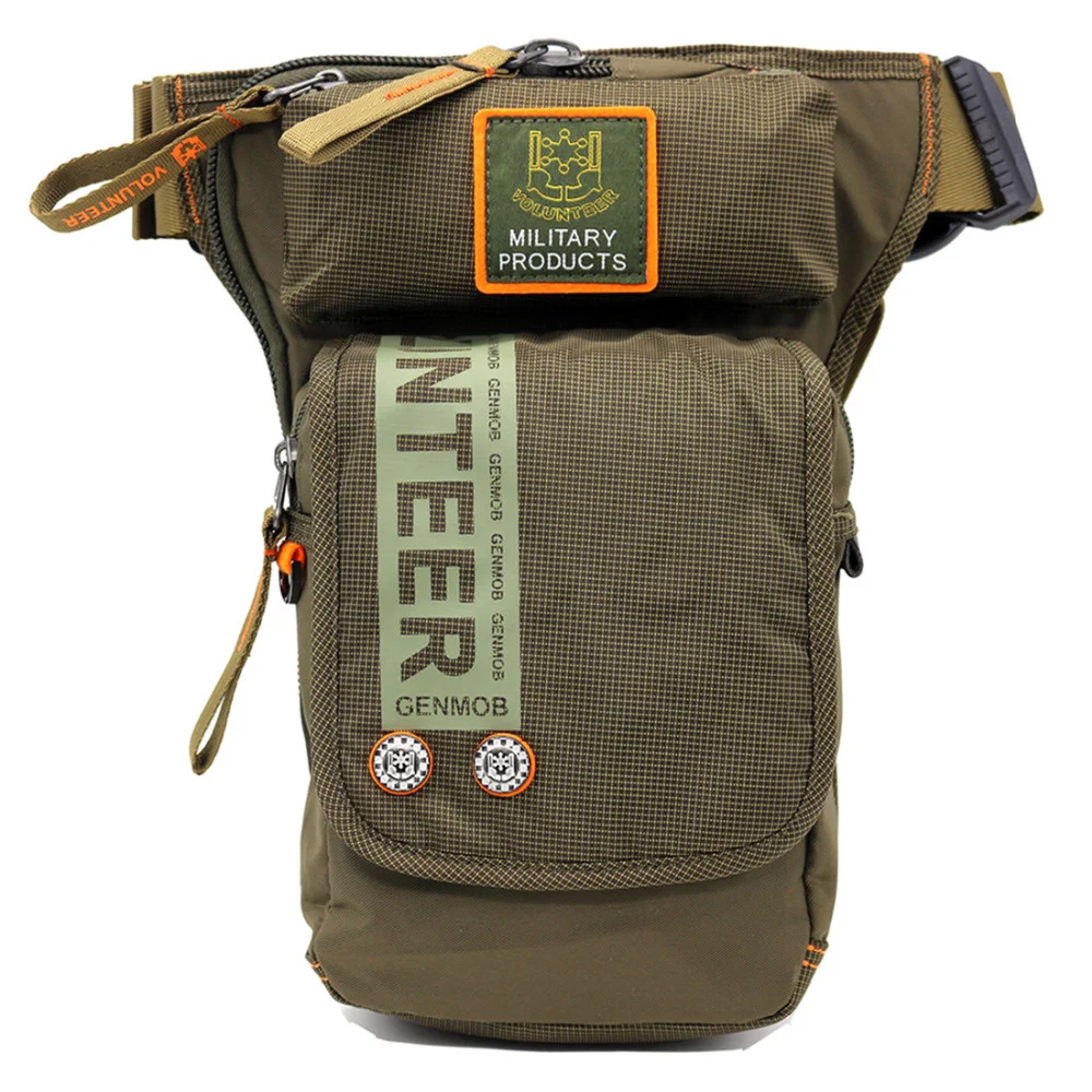 Uomini Di Alta Qualità Oxford Hip Drop Leg Bag Moto Rider Travel Bum Belt Marsupio Marsupio Borse Alla Coscia Assault Military