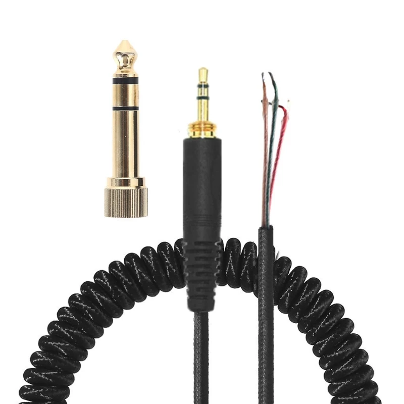 Adattatore Per Cuffie Cavo Di Ricambio A Molla Per Auricolari Beyerdynamic Dt 770 770Pro 990 990Pro