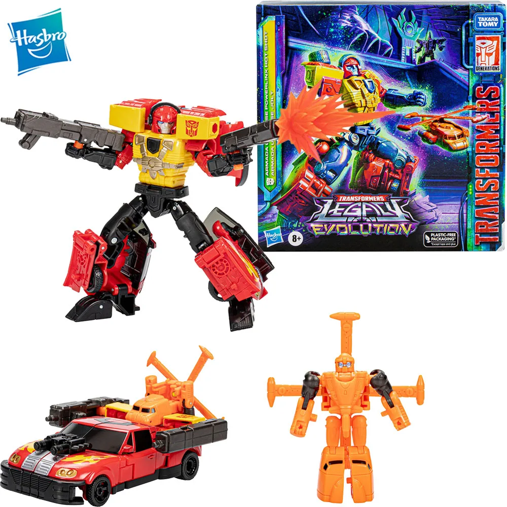 [In Magazzino] Trasformatori Strappo Legacy Evolution Armada Universe Powerlinx Hot Shot E Armada Universe Jolt Figure F7828