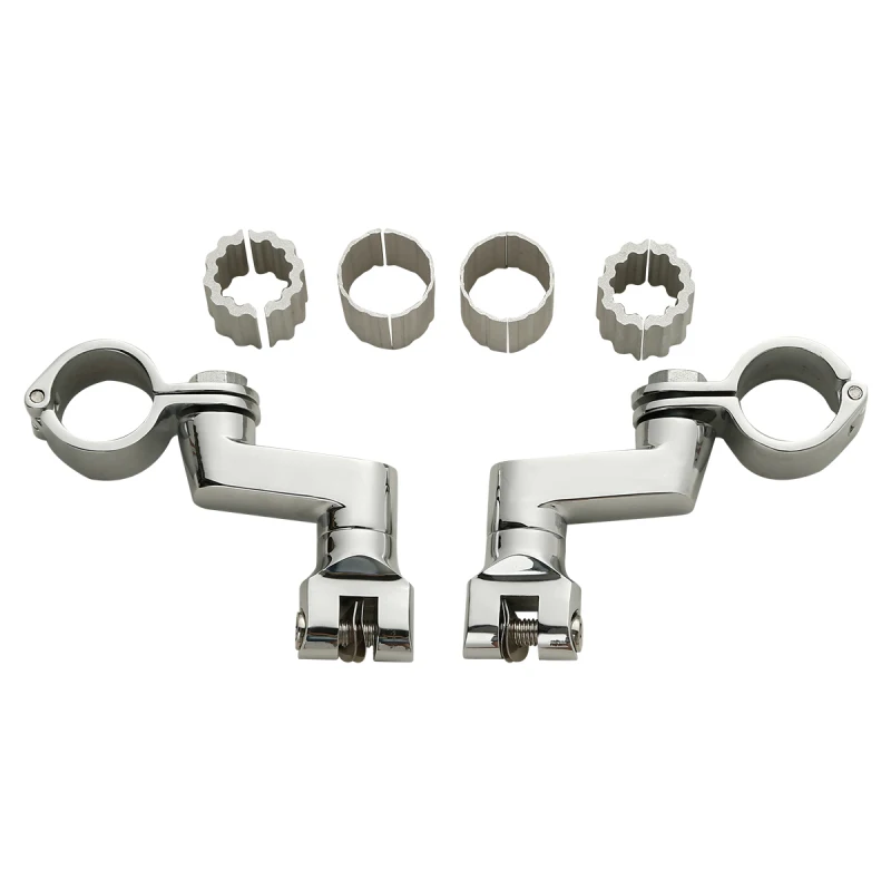 22/25/32/35Mm Highway Footpeg Peg Mount Morsetto Staffe Misura Per Harley Honda Yamaha Kawasaki Cafe Racer Goldwing Gl1800