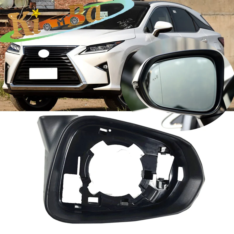 Kimba Car Sinistra E Destra Side Wing Mirror Housing Trim Frame Per Lexus Rx Rx200T Rx300 2016-2020 Nx Nx200 Nx300H 2015 -2020