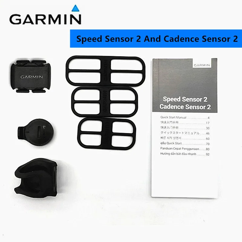 Garmin Speed Sensor 2 E Cadence Sensor 2 Nuovo Computer Da Bici Per Edge 520Plus/820/830/530/130 Bluetooth E Ant